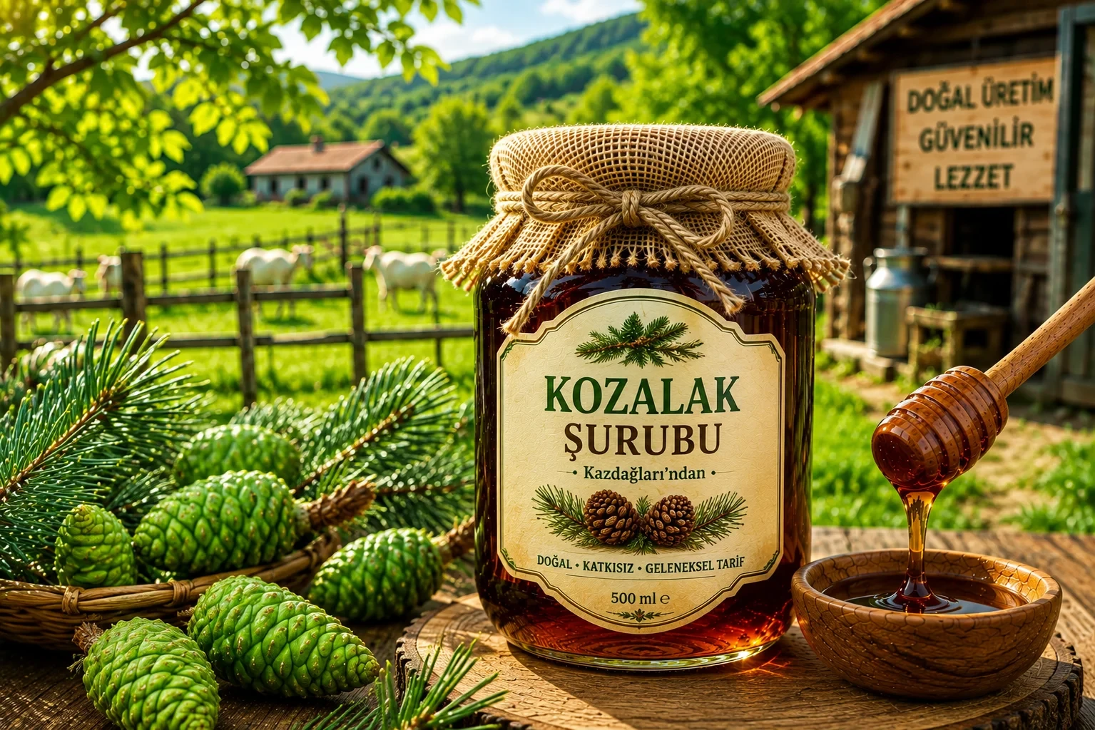 KOZALAK Şurubu 850 Gr. (KAZDAĞLARINDAN)