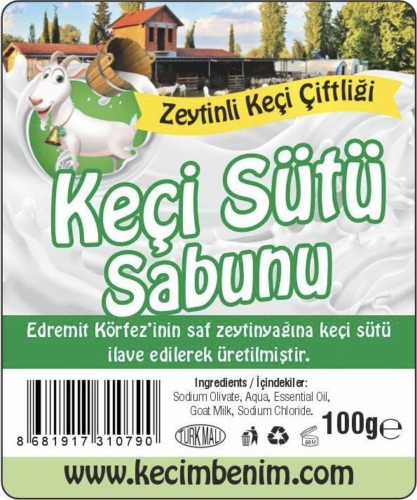 Keçi Sütlü DEFNE Sabunu (10 AL 8 ÖDE)