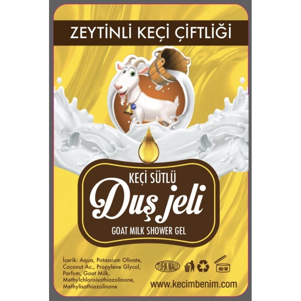 Zeytinyağlı ve AVOKADOLU Duş Jeli 1 Litre